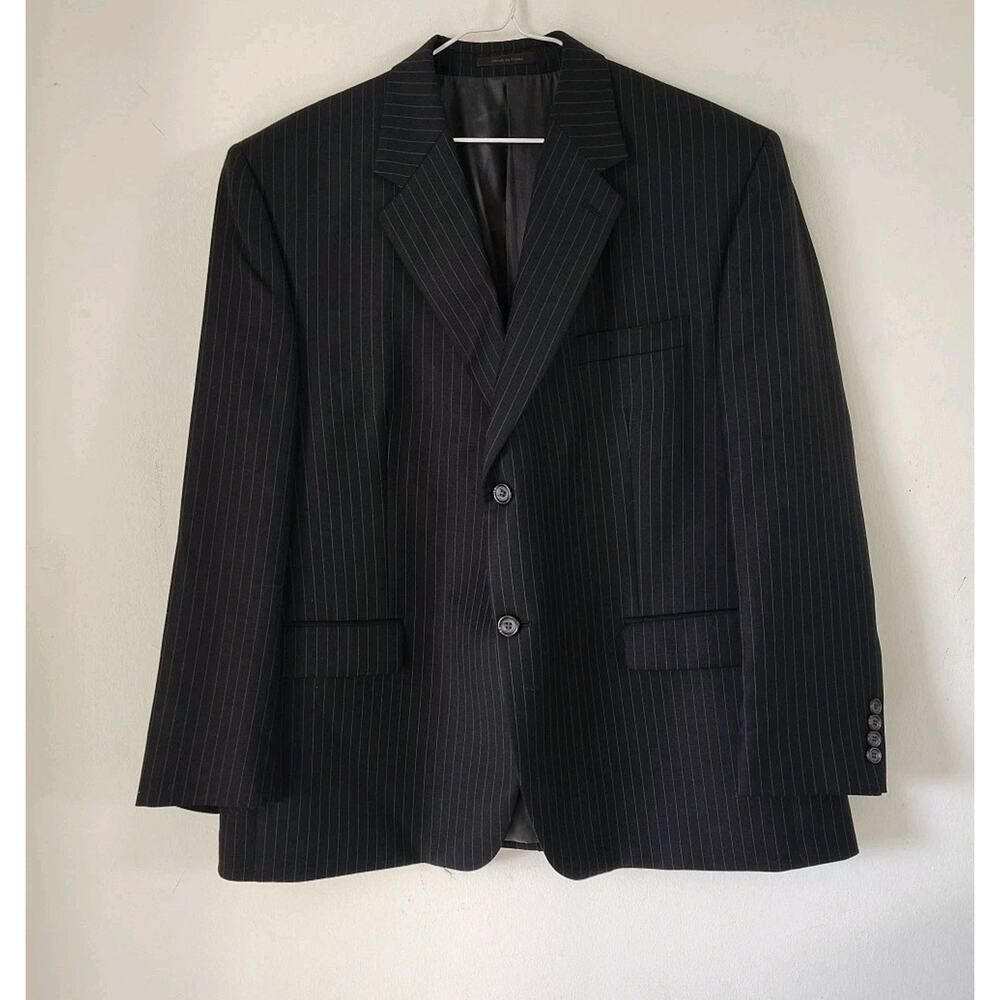 Lauren Ralph Lauren Blazer Mens 44S 100% Wool 2 Button Sports Coat Pinstripes